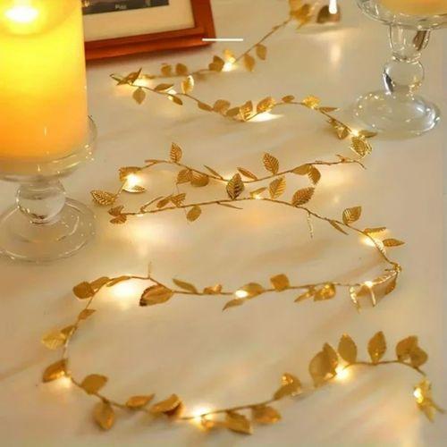 3 Metre Yaldızlı Gold Led Işık