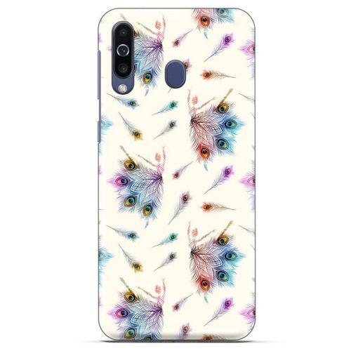 Alcatel 1S Kılıf Desenli Özel Seri Tüyler (35) Fit Design Kılıf