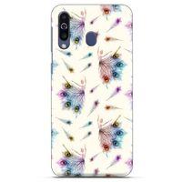 Alcatel 1S Kılıf Desenli Özel Seri Tüyler (35) Fit Design Kılıf