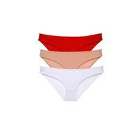 3 Adet Süper Eko Set Likralı Kadın Slip Külot 541