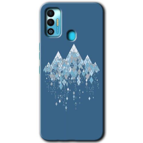 Tecno Spark 7T HD Baskılı Kılıf + 9D Tam Ekran Koruyucu - İceberg