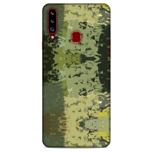 Kamuflaj 82 Samsung Galaxy A20s Kılıf Silikon Kapak
