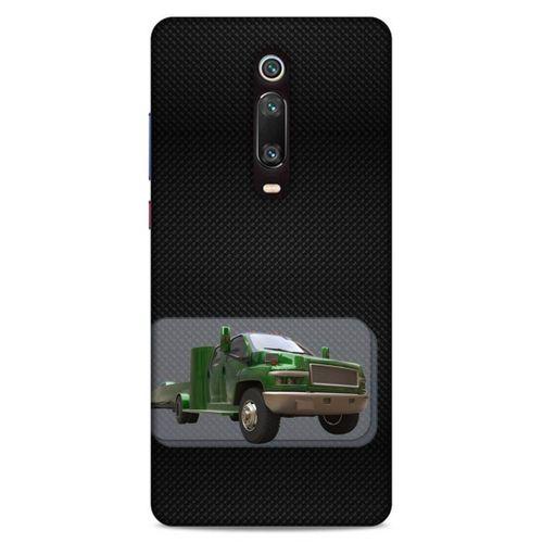 Lopard Xiaomi Mi 9T Uyumlu Kılıf PickUpX (25) Antişok Kapak Koyu Yeşil