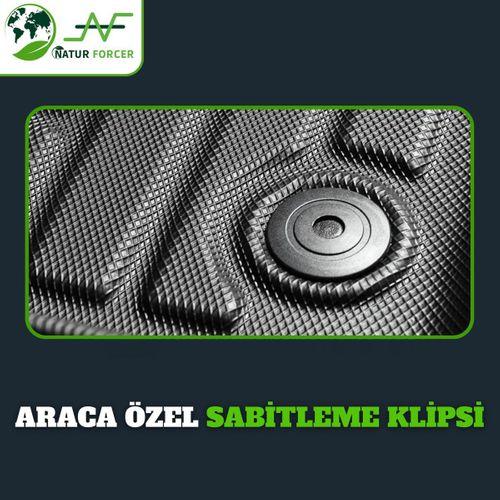 NaturForcer Üniversal Her Araca Uyumlu Premium Seri Araca Özel 3D Havuzlu Oto Paspas