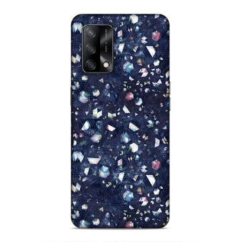 Oppo A74 4G Uyumlu Kılıf Utopia (36) Glitter Kılıf Kahverengi