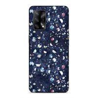 Oppo A74 4G Uyumlu Kılıf Utopia (36) Glitter Kılıf Kahverengi
