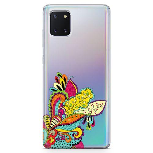 Samsung Galaxy A81 Kılıf Hint Süsleri Arka Kapak Koruma Desenli Full Koruyucu