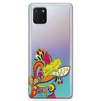 Samsung Galaxy A81 Kılıf Hint Süsleri Arka Kapak Koruma Desenli Full Koruyucu