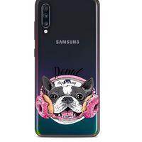 Zoologix (18) Samsung Galaxy A70s Şeffaf Kılıf Silikon Desenli