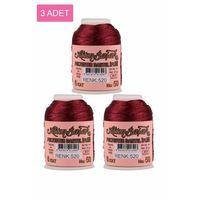 3 Adet Altınbaşak Oya ve Dantel İpi 20 gr - Royaleks - No: 520