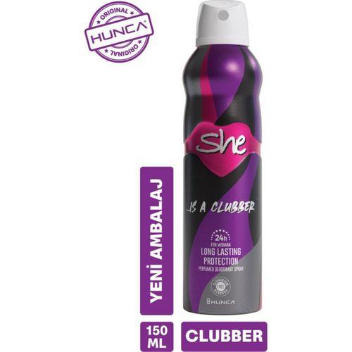 She Is Clubber Kadın Deodorant 150 ml