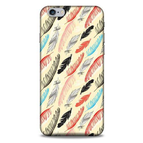 Apple Iphone 6S Plus Kılıf Desenli Özel Seri Tüyler (48) Bumper Kılıf