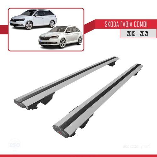 2015-2021 Arası ile uyumlu HOOK Model Anahtar Kilitli Ara Atkı Tavan Barı GRİ