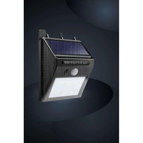 Bahçe Aydınlatma Sensörlü Güneş Enerjili Duvar Lambası 40 Led Işık