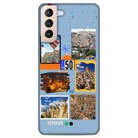 Lopard Samsung Galaxy S21 Plus Uyumlu Kılıf Şehirli ※ (50) Nevşehir Shockproof Kılıf