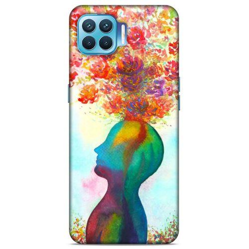 Lopard Oppo Reno 4 Lite Uyumlu Kılıf Manipülasyon ☻ (46) Core Armor Kılıf Desenli