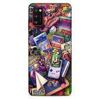 Lopard Samsung Galaxy A41 Uyumlu Kılıf Retro (34) Slim Armor Kılıf