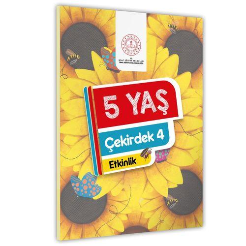 5 Yaş Okul Öncesi MEB Etkinlik Kitabı Çekirdek 4 Eğlenceli ve Öğretici Aktiviteler (A4 Renkli)