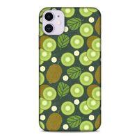 Frutix Kivi 01 Apple Iphone 11 Kılıf Desenli Silikon