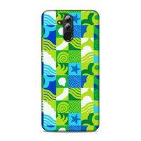Huawei Mate 20 Lite Uyumlu Kılıf Insomnia (46) Core Armor Kılıf Laci Yeşil