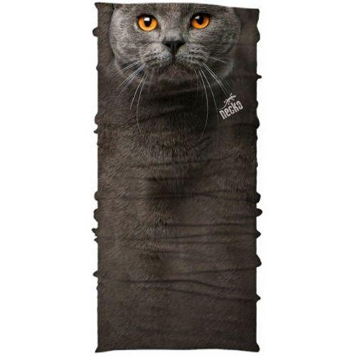 Necko Kedi Maske Buff Bandana, Boyunluk, Kafa Bandı - DMcat