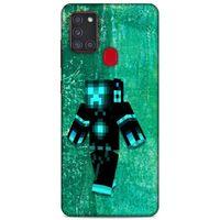 Lopard Samsung Galaxy A21s Uyumlu Kılıf PiXel (45) Liquid Air Kılıf Tron