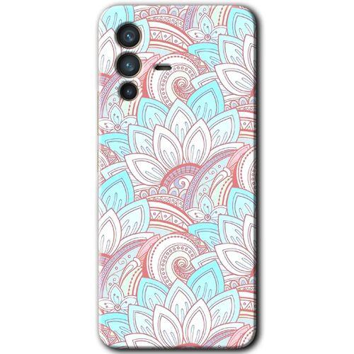Vivo V23 5G HD Baskılı Kılıf + 9D Tam Ekran Koruyucu - Çin Mandala 1