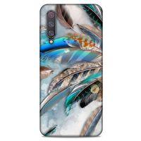 Xiaomi Mi 9 Kılıf Desenli Özel Seri Tüyler (30) Silicone Case