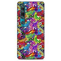 Graffitix (45) Desenli Silikon Kapak Xiaomi Mi Cc9 Pro Kılıf