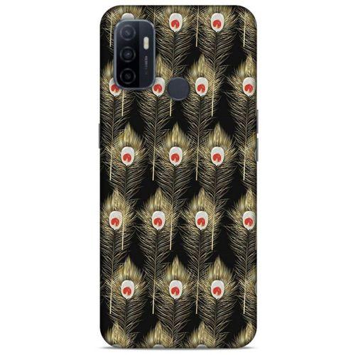 Huawei P40 Kılıf Desenli Özel Seri Tüyler (22) Tam Koruma Kılıfı