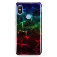Xiaomi Redmi Note 6 Pro Kılıf Drape Arka Kapak Koruma Desenli Full Koruyucu