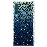 Samsung Galaxy A9 2018 Kılıf Colorful Leopar Arka Kapak Koruma Desenli Full Koruyucu