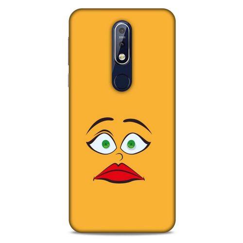 Emojix (69) Nokia 7.1 Kılıf Silikon Kapak Desenli