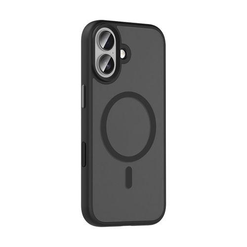 Apple iPhone 17 Kılıf Mat Arka Yüzey Wireless Şarj Özellikli Zore Flet M-safe Kapak