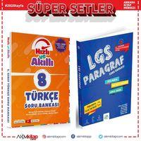 Tammat 8.Sınıf Hızlı ve Akıllı Türkçe ve Paragraf Soru Bankası Seti 2 Kitap