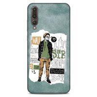 Sokak Modası 08 Huawei P20 Pro Kılıf Desenli Silikon