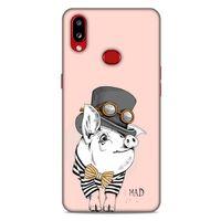 Animax Papyonlu Domuz Samsung Galaxy A10s Kılıf Desenli Silikon