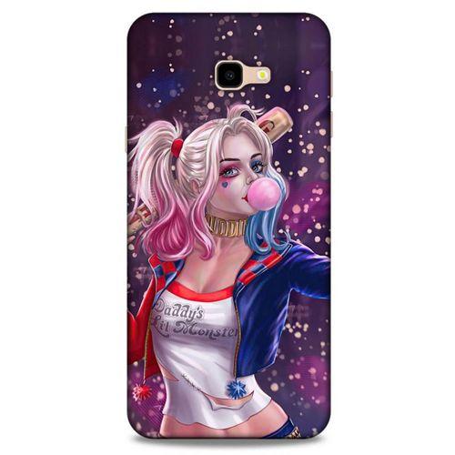 Samsung Galaxy J4 Plus Uyumlu Kılıf Harley Quinn (3) Kapak Mor
