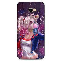 Samsung Galaxy J4 Plus Uyumlu Kılıf Harley Quinn (3) Kapak Mor