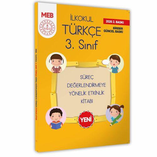 2026 MEB İlkokul 3 Sınıf Türkçe Süreç Değerlendirmeye Yönelik Etkinlik Kitabı BASKI ÜCRETİ