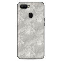 Mermer Desenli (3) Tema Kapak Gri Oppo Ax7 Kılıf