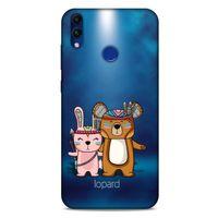 Huawei Honor 8C Kılıf FunnyMaX (2) Kabı Lacivert Beyaz