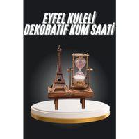 Eyfel Kuleli Kum Saati Dekoratif Hediyelik Eşya Retro Eyfel Kulesi