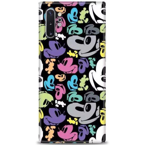 Samsung Galaxy Note 10 Plus Kılıf HD Baskılı Kılıf - Renkli Mouse + Tam Ekran Koruyucu