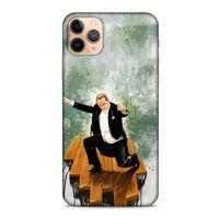 Apple Iphone 11 Pro Kılıf Atatürk (42) Rugged Armor Kılıf Yeşil Tasarım