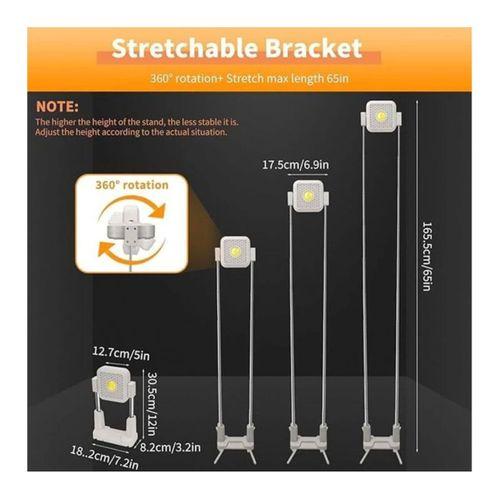 Katlanabilir Kamp Lambası Çok İşlevli Ultra Güçlü 4 Modlu Aydınlatma