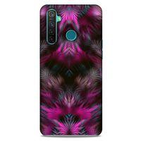 Oppo Realme 5 Pro Kılıf Desenli Özel Seri Tüyler (40) Fit Silikon Kılıf