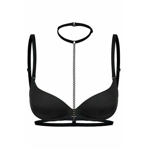 Boyun Bel Arası Zincirli Seksi Choker - APFT48