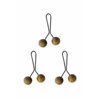 3 Adet Tesettür Eşarp ve Şal Klipsi Hardal