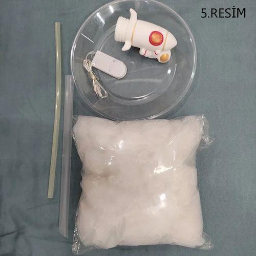 Kendin Yap Uçan Astronot Tasarımlı Gece Lambası